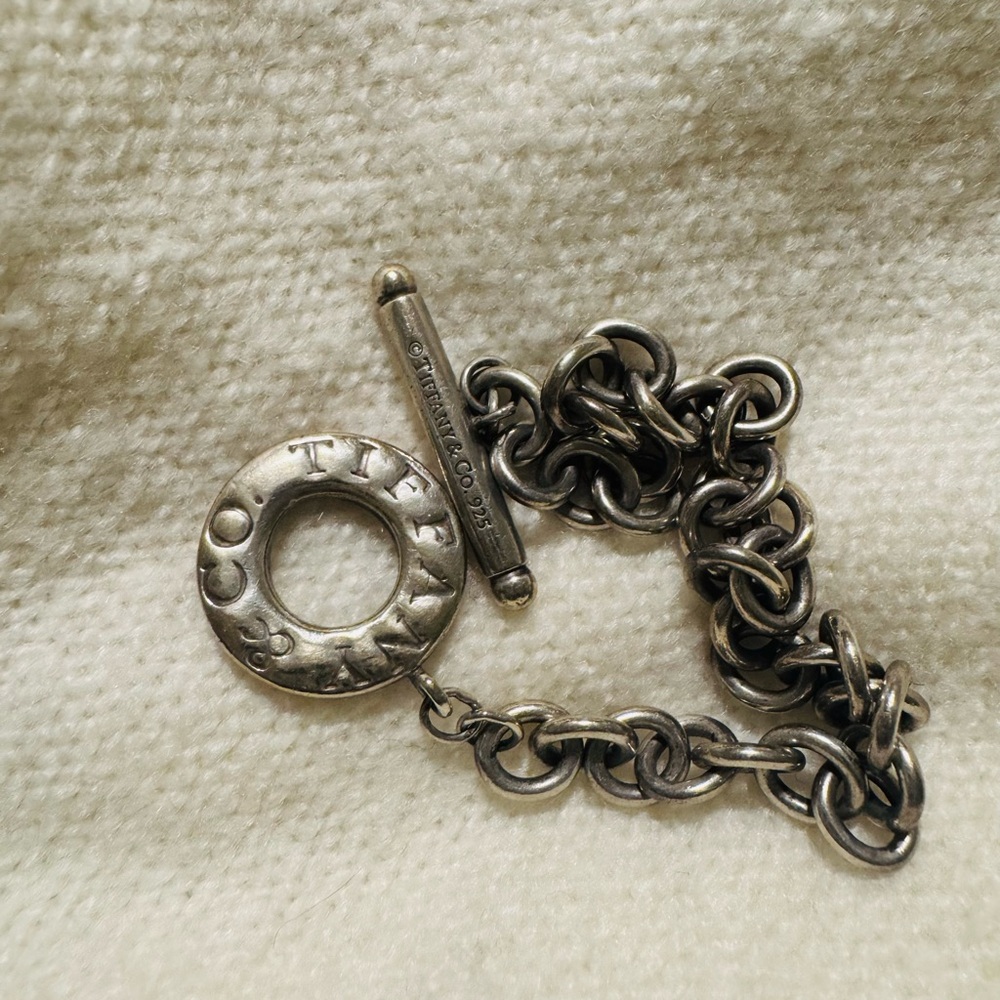 AUTH Tiffany & Co. Silver Bracelet